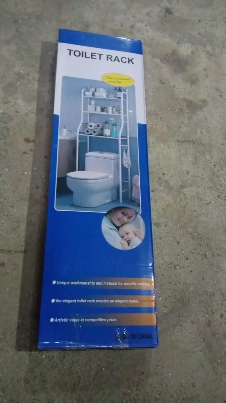 8803 Multi-Layer The Toilet Storage Rack Metal | Bathroom Shelf Space Saving Organizer for Laundry Room Wash Basin Floor Stand 8803 Multi-Layer The Toilet Storage Rack Metal | Bathroom Shelf Space Saving Organizer for Laundry Room Wash Basin Floor Stand